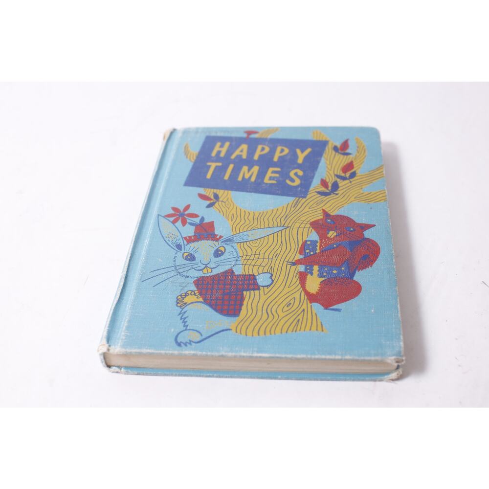 School Book, Collage Happy Times by Guy Bond Vintage 1950s Children's Book